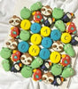 Special Order 7&9 Hot Air Balloon Bear Package with 60 Customised macarons
