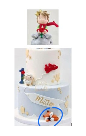 Special Order 7&9" Little Prince Cake package