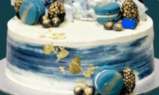 Special Order 7" Blue swirl with 2 flavours
