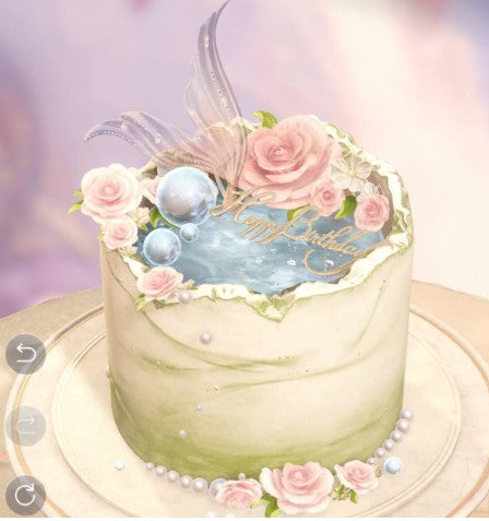 Special Order 5" Floral Mermaid