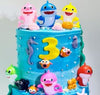 2 Tier or 1 tier Baby Shark