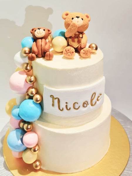 2 Tier Teddy Nicole Bear