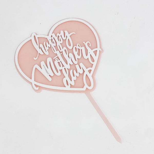 Hearted Happy Mother's Day