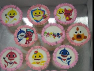 Special Order 40 edible print cupcakes