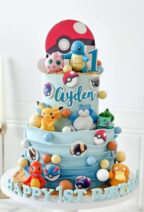 Special Order 5&7" Pokemon Cake package