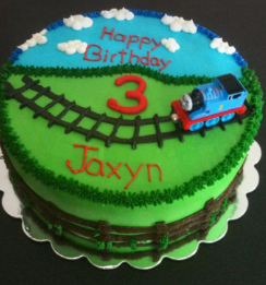 Special Order 6" Thomas the Train Eggless cake