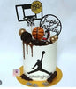 Special Order Promo set 2022 Dino and Basketball Theme Cake, 12 cupcakes and 20 macarons