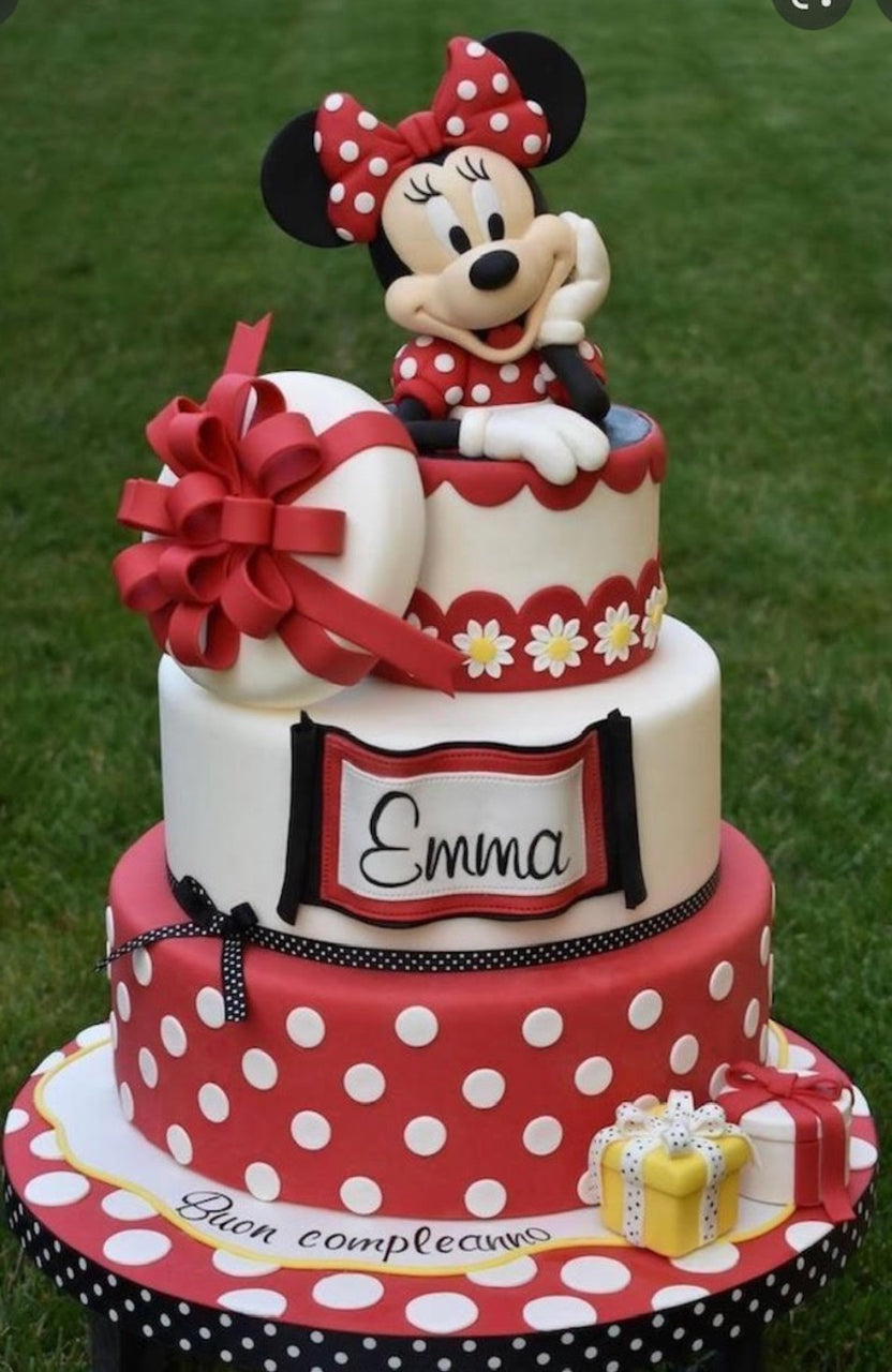 Special Order Minnie 3 Tier Cake