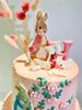 2 Tier P Rabbit with Bunny tail