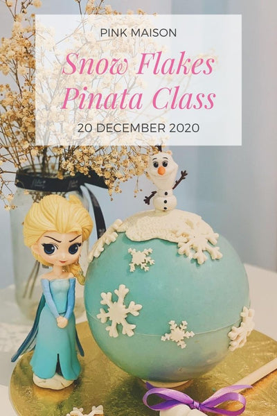 Snow flakes Pinata Class