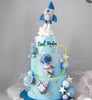 Special Order Space/Astronaut Theme 2 tier Cake