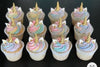 Special Order 6 & 8" Unicorn cake with 48 cupcakes & 30 macarons